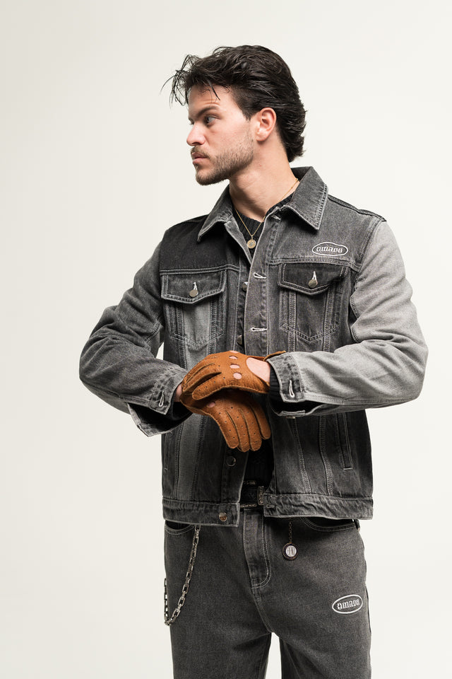 TRICOLOUR DENIM JACKET