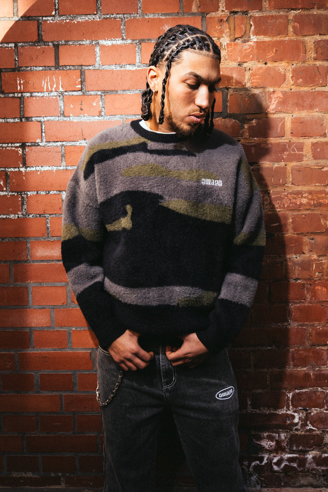CAMOUFLAGE MOHAIR