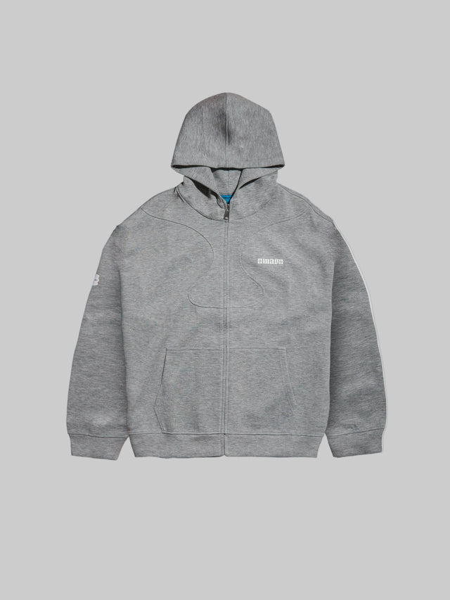 GREY ZIPPER