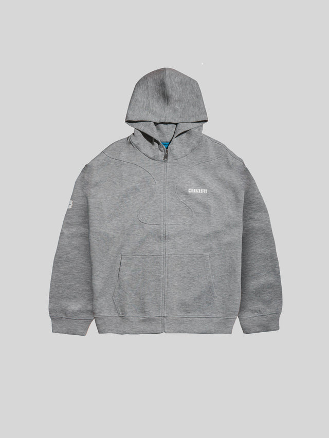 GREY ZIPPER