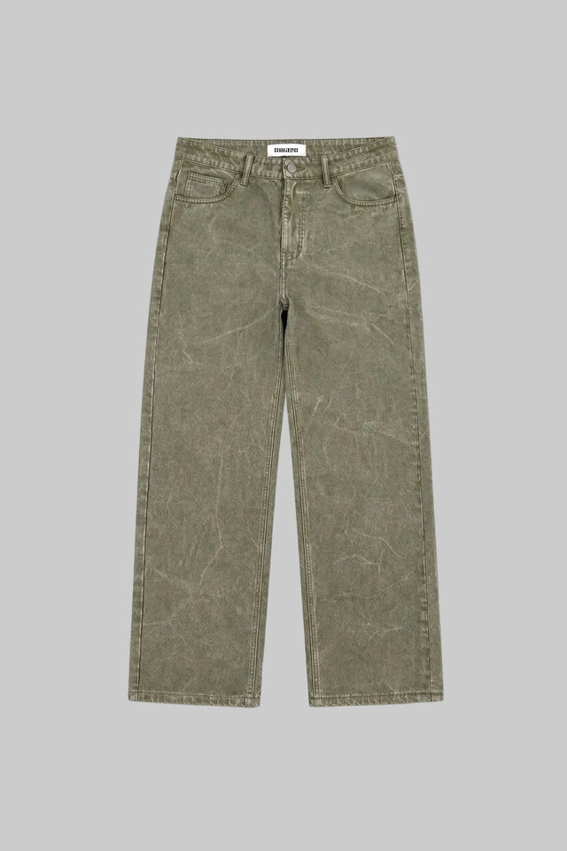 GREEN STONE DENIM